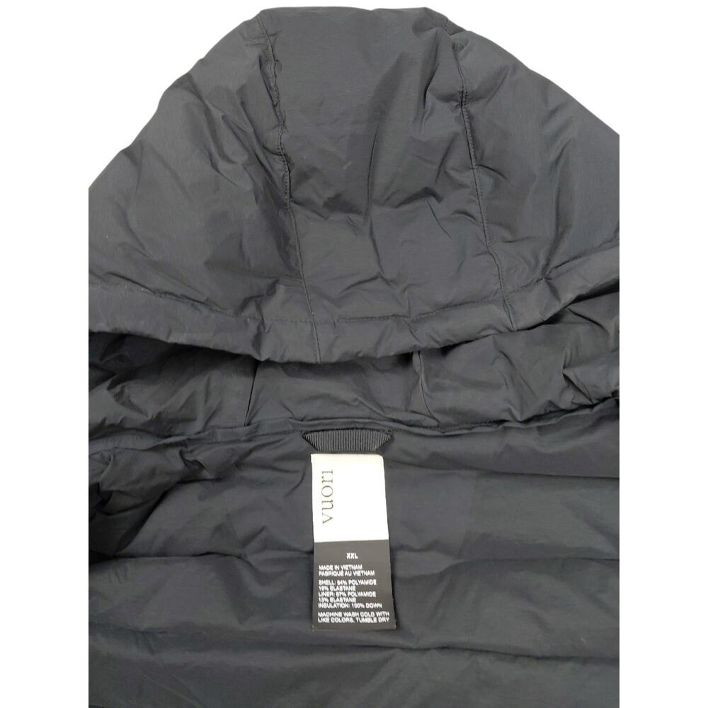 Vuori Steadfast V554 Men's Size XXL Hooded Down Puffer Jacket Insulated Full - Picture 6 of 8